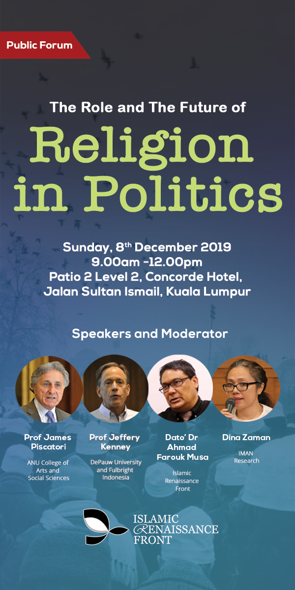 IRF | Public Forum “The Role and Future of Religion in Politics”